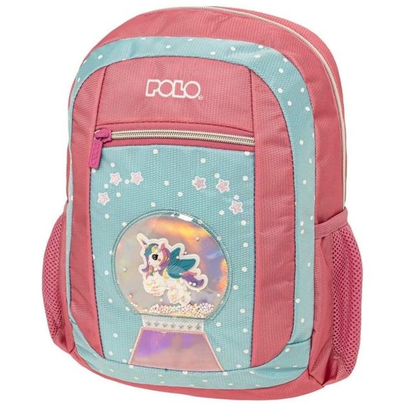 Τσάντα Πλάτης Προσχολική Polo Minimo Snowball Unicorn