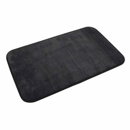 Πατάκι Μπάνιου Spitishop L-c Vitamine Noir 6gmb269nr από Πολυεστέρα 45x75cm - Μαύρο