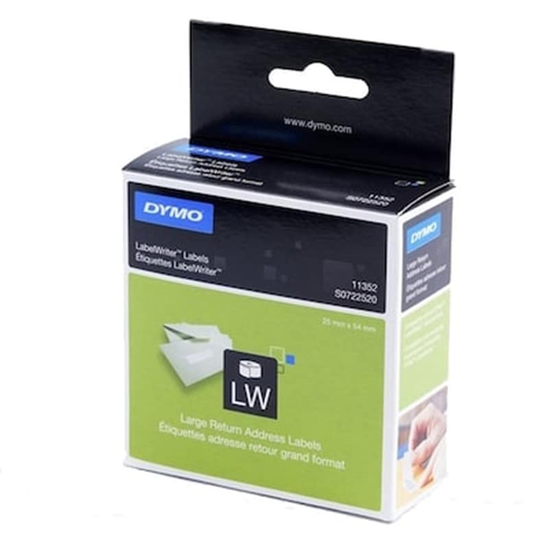 DYMO Dymo 11352 Lw Return Address Label 54x25mm (dymo11352)