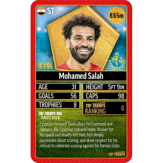 Top Trumps - World Football Stars 2024 (The Top 200) Pack 4 of 6 image 2
