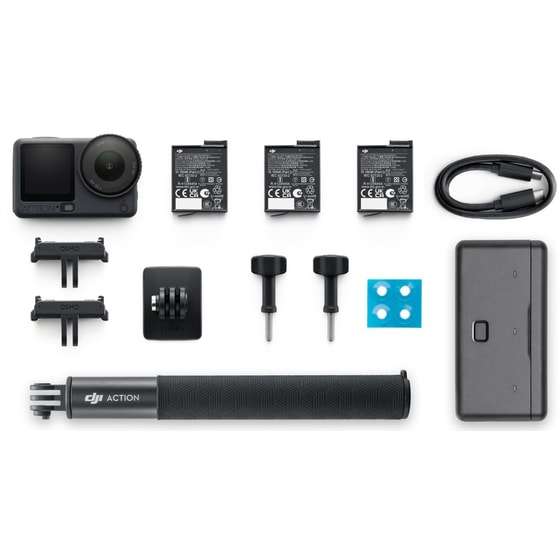 Action Camera Dji Osmo Action 6 Adventure Combo - Μαύρη image 5