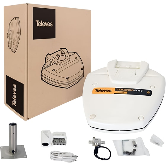 Εξωτερική Κεραία Televes 144422 Omninova T-Force 5G - Λευκή image 2