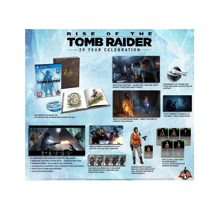 Psvr Rise Of The Tomb Raider Ps4 Vr Mode Rise Of The Tomb Raider