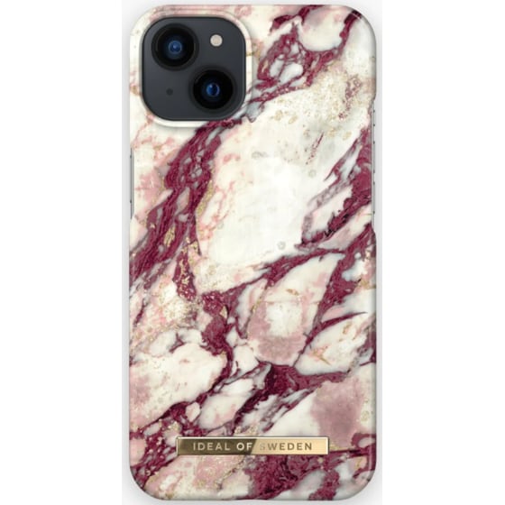 Θήκη Apple iPhone 13 - iDeal of Sweden Fashion - Calacatta Ruby Marble image 0