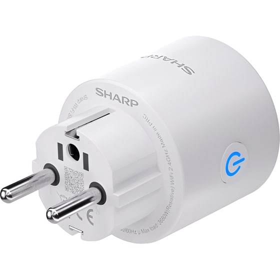 Έξυπνη πρίζα ρεύματος Sharp SG-PH01EW-4P με  Wi-Fi 3680W - 4τμχ image 1