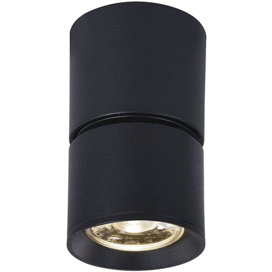 Σποτ Μονόφωτο Led Aca Pluto Ra33leds6bk από Αλουμίνιο - Μαύρο image 1