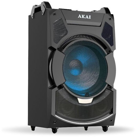 Party Speaker Akai DJ-S3HB 220W Karaoke - Μαύρο image 3