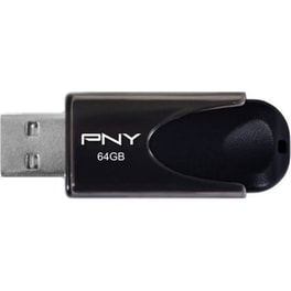 PNY Attaché 4 64GB USB 2.0 Stick Μαύρο