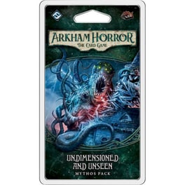 Arkham Horror LCG: Undimensioned And Unseen Mythos Pack Expansion (Fantasy Flight Games)