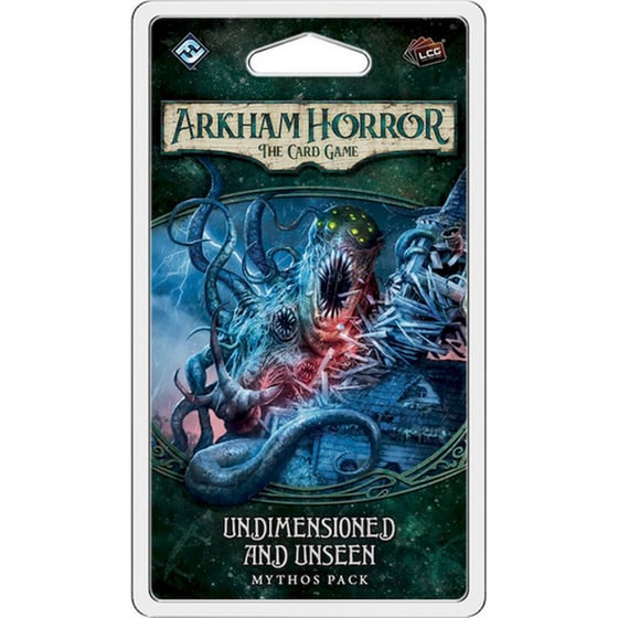 Arkham Horror LCG: Undimensioned And Unseen Mythos Pack Expansion (Fantasy Flight Games) image 0