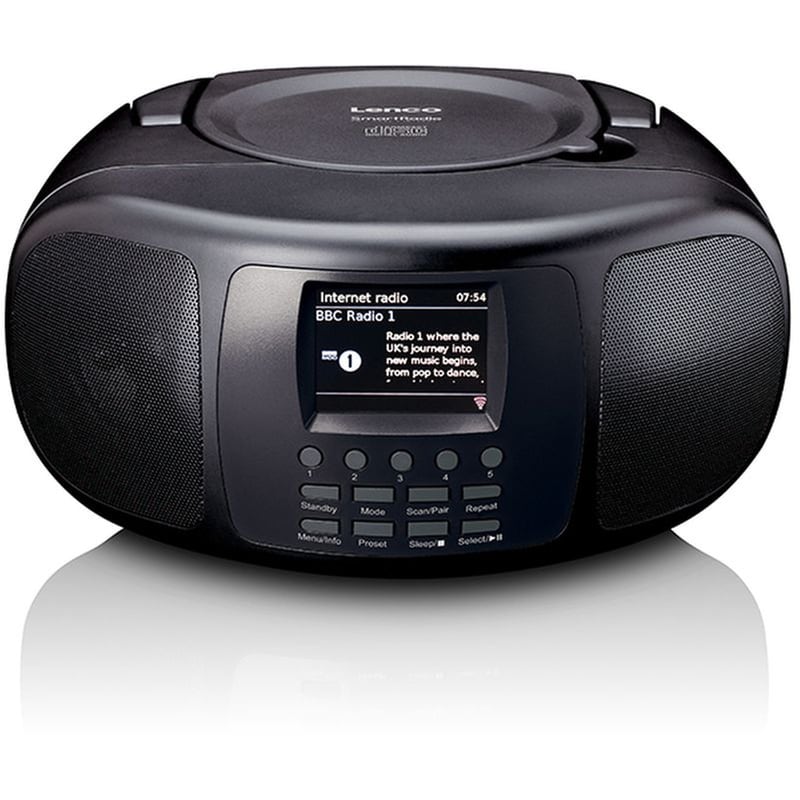 LENCO Hi‑Fi CD Player Lenco SCD‑6000BK με DAB+ – Μπλε