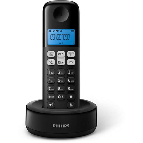 Ασύρματο Τηλέφωνο Philips D161 - Μαύρο image 6