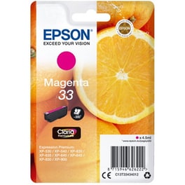EPSON 33 Ματζέντα Μελάνι Εκτυπωτή C13T33434012