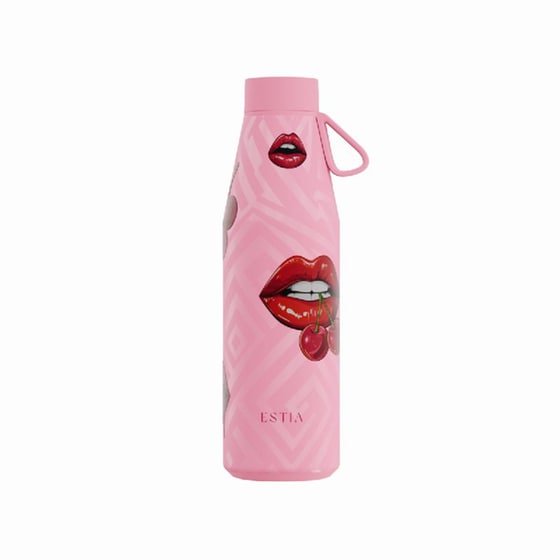 Μπουκάλι Θερμός Estia Save The Aegean Flow Blush Pop 500ml image 0