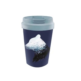 Κούπα Μεταφοράς Bioloco Plant Mountain Bear από PLA 350 ml - Πολύχρωμο