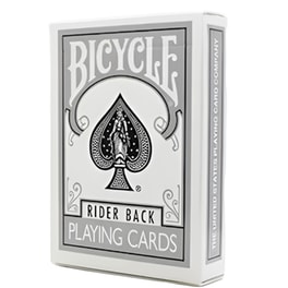 Bicycle Silver Back Deck By Uspc - Τράπουλα
