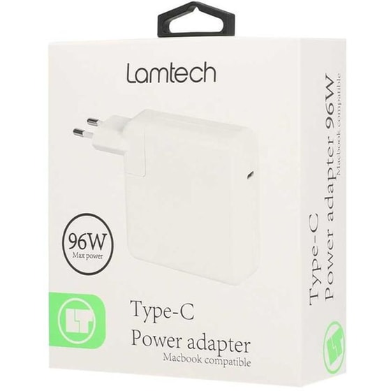 Φορτιστής LAMTECH LAM114055 Universal για laptop με υποδοχή USB-C - 96 W image 3