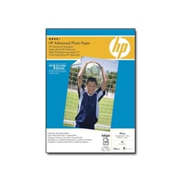 HEWLETT PACKARD Advanced Glossy Photo Paper-25 sht/13 x 18 cm borderless - (Q8696A) 