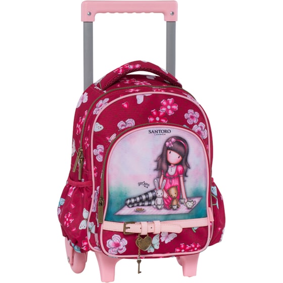 Τσάντα Τρόλεϋ Graffiti Gorjuss Fuchsia Φούξια image 0