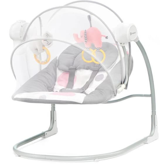 Βρεφική Κούνια Relax Minky Pink image 3