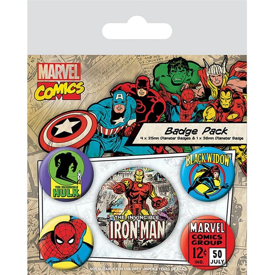 Κονκάρδες Pyramid Marvel Comics (Iron Man) image 0