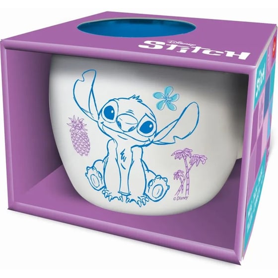 Κούπα Stor Stitch Drawing Globe Κεραμική 385 ml - Πολύχρωμο image 2