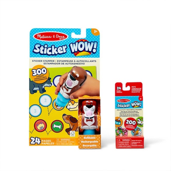 Sticker Stamper Melissa & Doug με Βιβλίο Δραστηριοτήτων - Τυχαία Επιλογή (1 Τεμάχιο) image 7