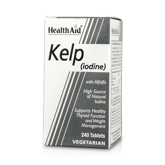 Συμπλήρωμα Διατροφής Health Aid Kelp iodine - 240 Ταμπλέτες image 0