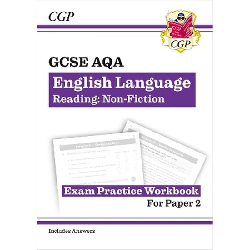 GCSE English Language AQA Reading Non-Fiction Exam Practice Workbook (Paper 2) - inc. Answers