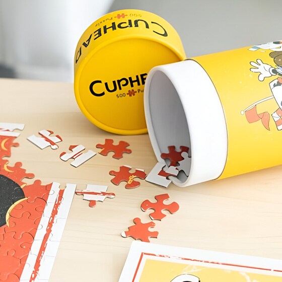 Παζλ Erik Explorer Riders - Cuphead (500 Κομμάτια) image 3