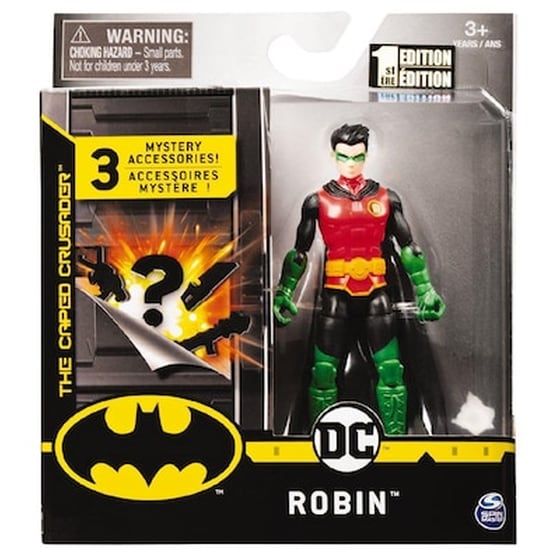 Spin Master Batman: The Caped Crusader - Guardian Robin (10cm) (20122574) image 0