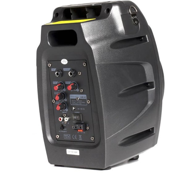 Party Speaker Akai SS022A-X6 30W Karaoke με Ασύρματo Μικρόφωνo - Μαύρο image 7