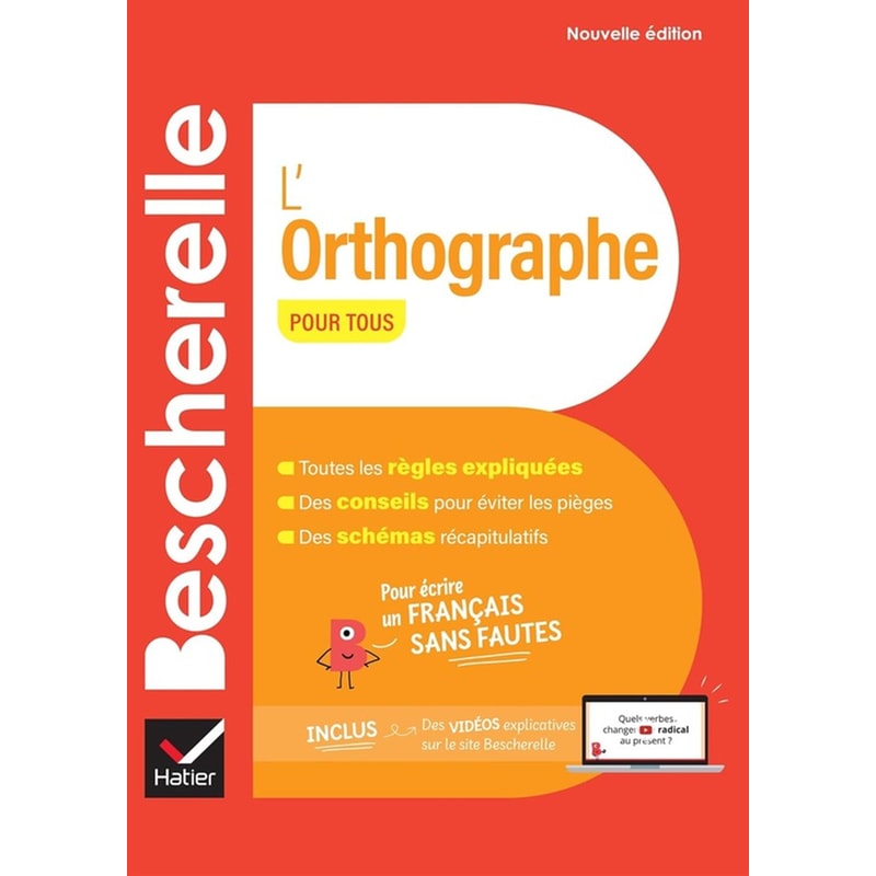 Bescherelle Lorthographe pour tous - nouvelle edition