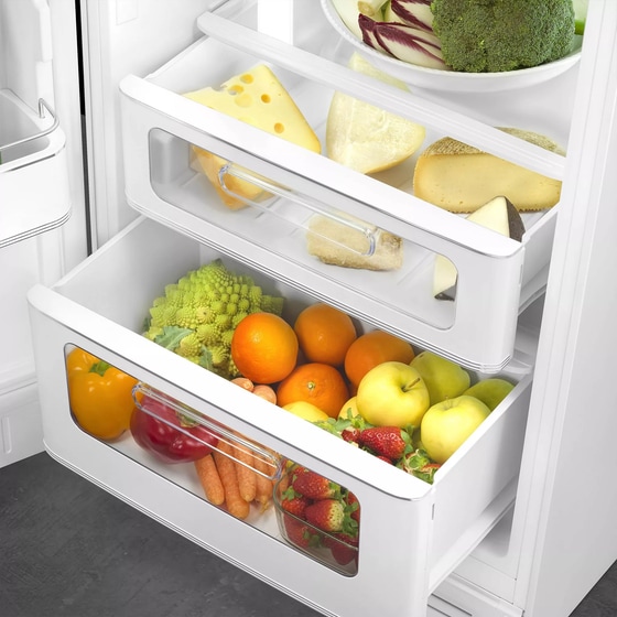 SMEG FAB30LWH6 294 Lt Λευκό Δίπορτο Ψυγείο image 5