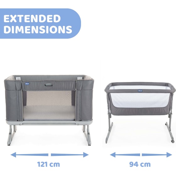 Chicco Λίκνο Next 2 Me Forever Moon Grey image 3