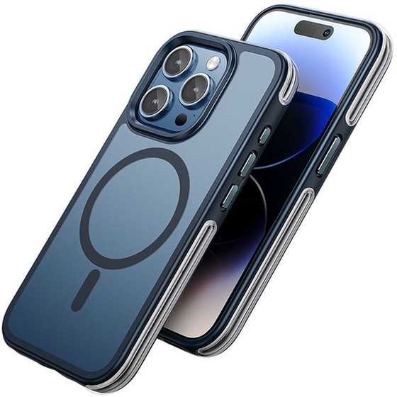Θήκη Apple iPhone 15 Pro Max - HOCO Flexible Series με MagSafe - Μπλε image 0