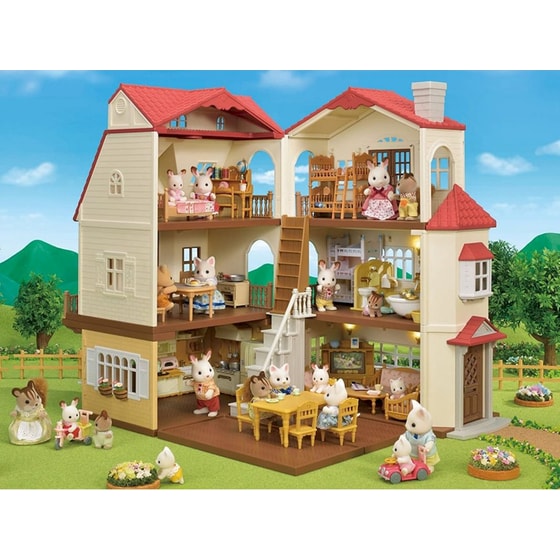 Παιχνίδι Μινιατούρα Sylvanian Families: Σπίτι στο Χωριό με Κόκκινη Σκεπή - Red Roof Country Starter Home (5302) image 5