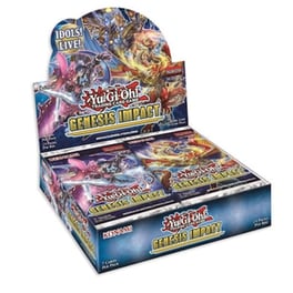 Yu-gi-oh! Genesis Impact Booster (24 Φακελάκια X 7 κάρτες) Display