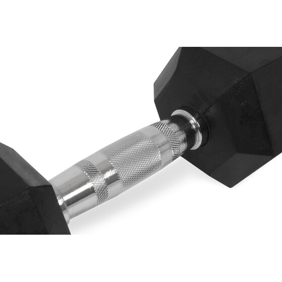 Βαράκι Εξάγωνο 30kg InSPORTline από Μέταλλο - Μαύρο image 2