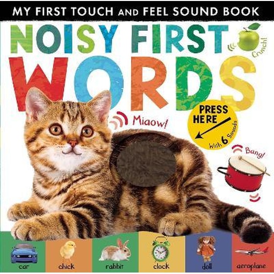 Noisy First Words : My First Touch and Feel Sound Book image 0