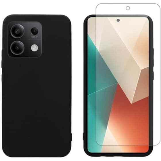 Θήκη + Προστατευτικό οθόνης Poco X6 - Vivid Set TPU Case + Tempered Glass - Transparent image 0