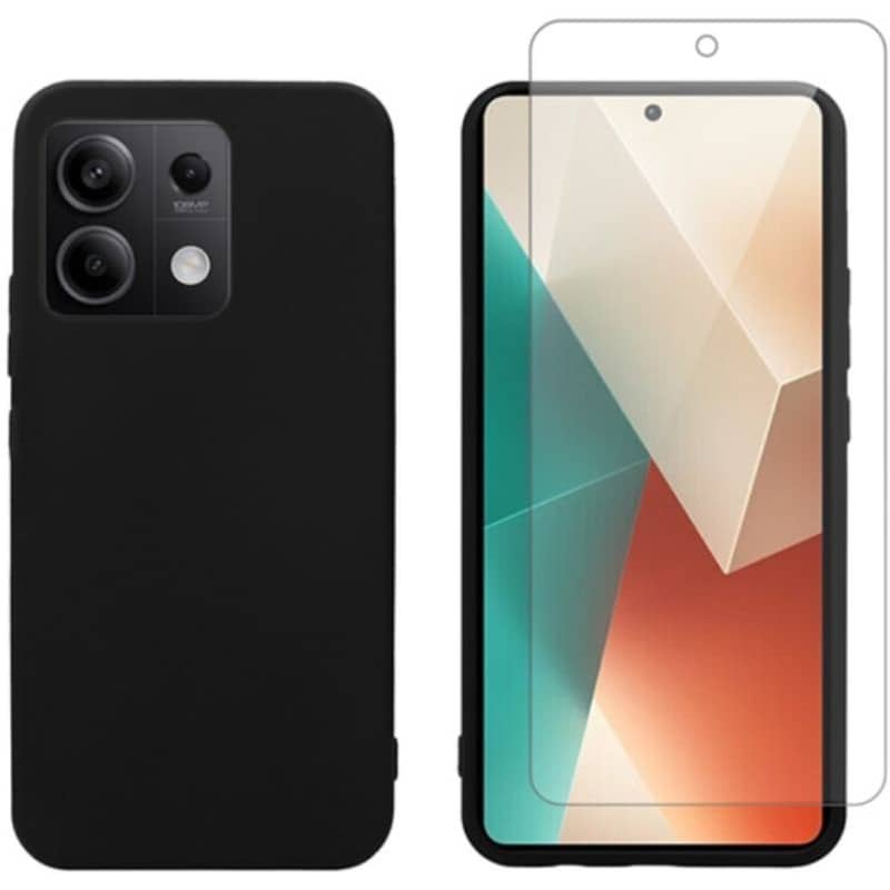 Θήκη + Προστατευτικό οθόνης Poco X6 - Vivid Set TPU Case + Tempered Glass - Transparent