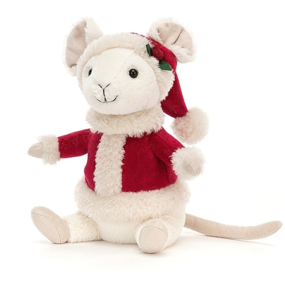 Λούτρινο Jellycat Merry Mouse 18 εκ image 0