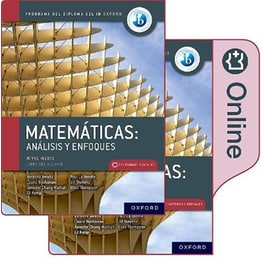 Matemáticas IB: Análisis y Enfoques, Nivel Medio, Paquete de Libro Impreso y Digital.