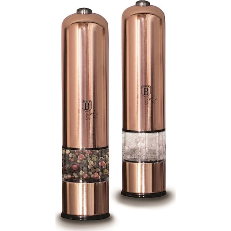Berlinger Haus Σετ Ηλεκτρικοί Μύλοι με Κεραμικό Μύλο Rose Gold Collection