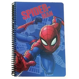 Τετράδιο Σπιράλ Gim 2 Θεμάτων 70 Φύλλων Spiderman