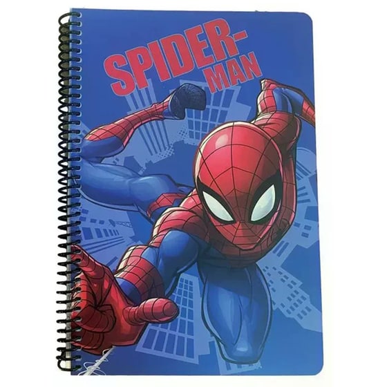 Τετράδιο&nbsp;Σπιράλ&nbsp;Gim 2&nbsp;Θεμάτων 70 Φύλλων Spiderman image 0
