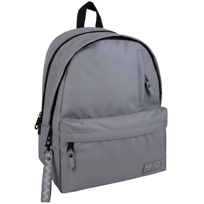 Τσάντα Πλάτης Must Team Monochrome Classic 2Θ Γκρι