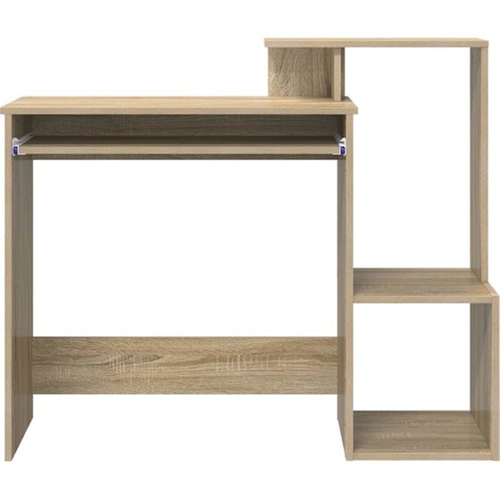 Γραφείο VidaXL από Επεξεργασμένο Ξύλο 106x41x88,5 cm - Sonoma Δρυς image 4