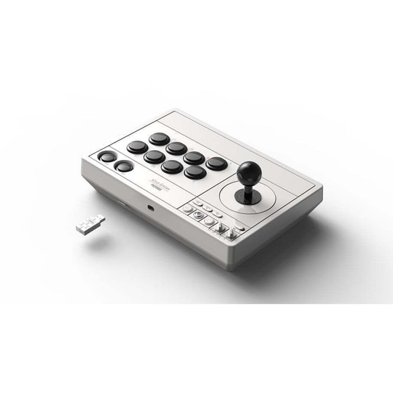 8Bitdo Arcade Stick Joystick Ασύρματο Χειριστήριο Xbox One / Xbox Series X/S - Λευκό image 0